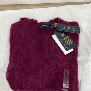 Ralph Lauren Women’s wool-cashmere sweater size S